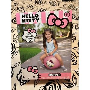 Hello kitty bouncing ball